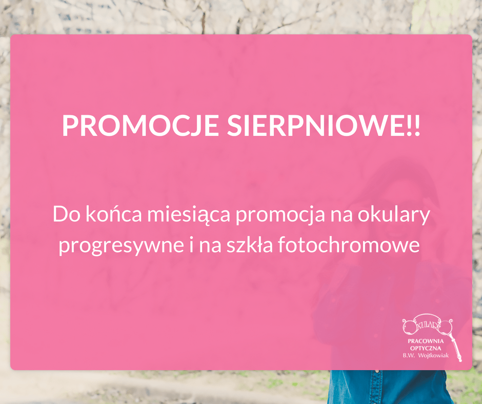 Promocja na soczewki fotochromowe