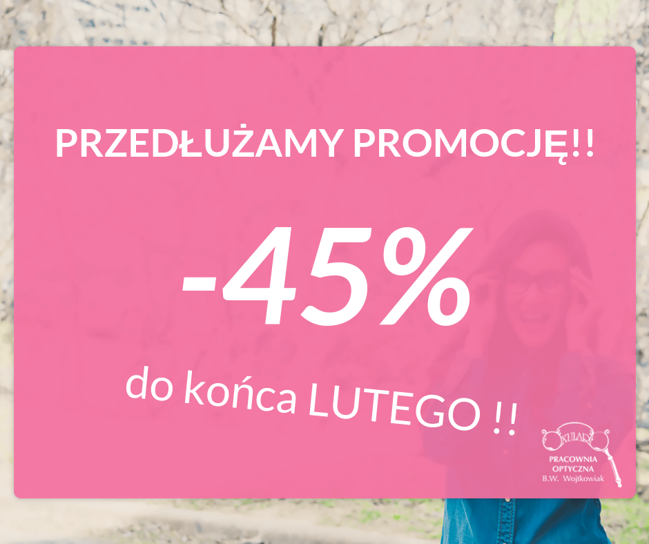 Promocja na okulary progresywne Luty